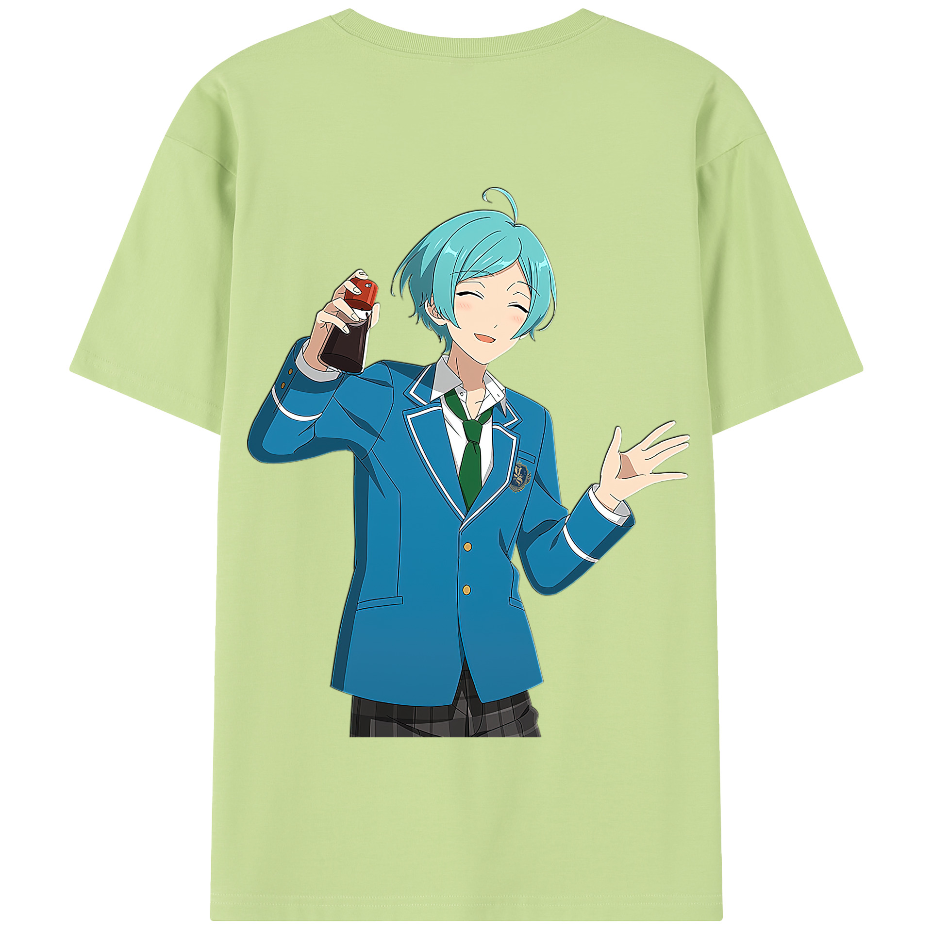 （画像用） あんさんぶるスターズ! Ensemble Stars 綿100％半袖Tシャツ（背面プリント）